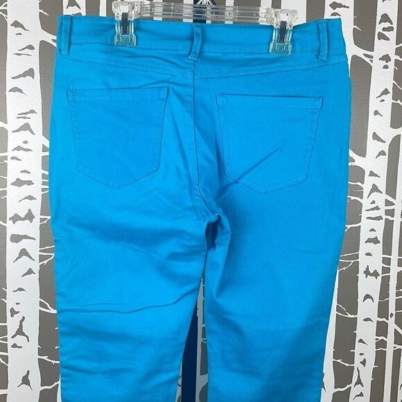 UNIQLO UJ Junior Skinny Jeans L Turquoise - Picture 6 of 8
